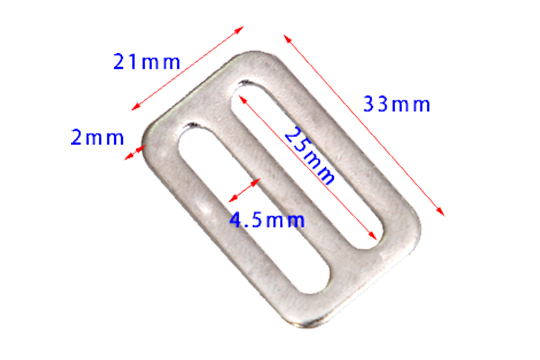 1吋日字扣(25*5*2mm)