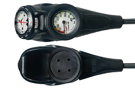 壓力+指北針+表殼+高壓編織管