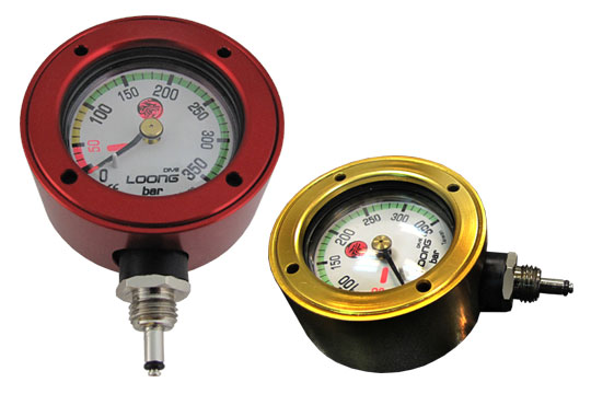 鋁製防震殘壓單錶殼