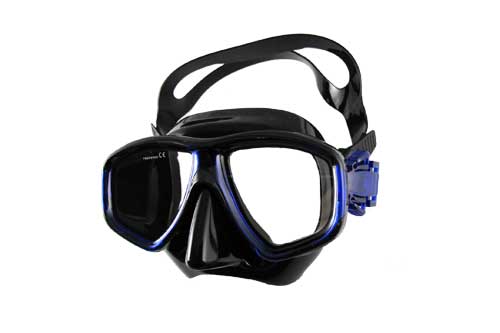 雙視窗面鏡(黑矽膠) 耳扣/10色