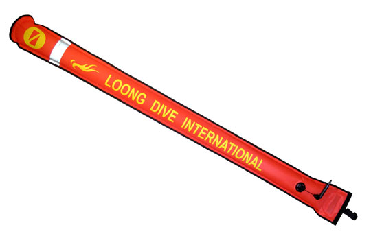 大型加寬浮力棒 72"*7", (雷達迴波反光條210D Nylon, 進氣閥/洩壓閥) +提把+閃光燈袋